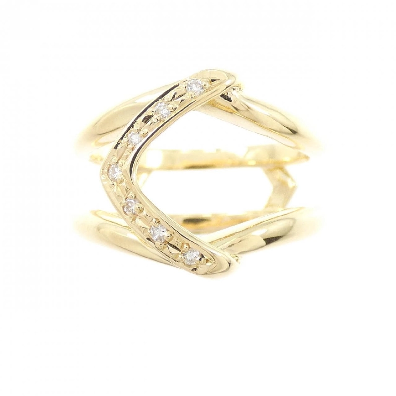 Nhẫn kim cương K18YG 0.07CT - Hàng hiệu Authentic 847913