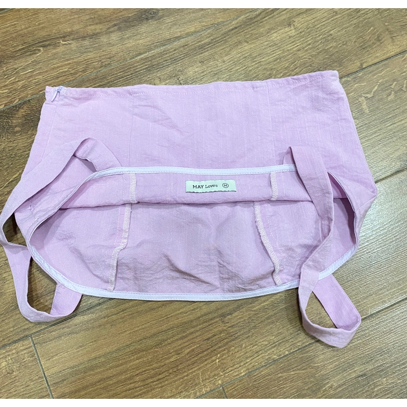 ÁO CROPTOP 2  DÂY VẢI THÔ MÁT SIZE M 517070
