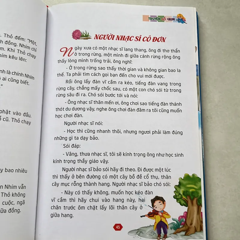 Truyện cổ Grim (khổ to, bìa cứng) 596611