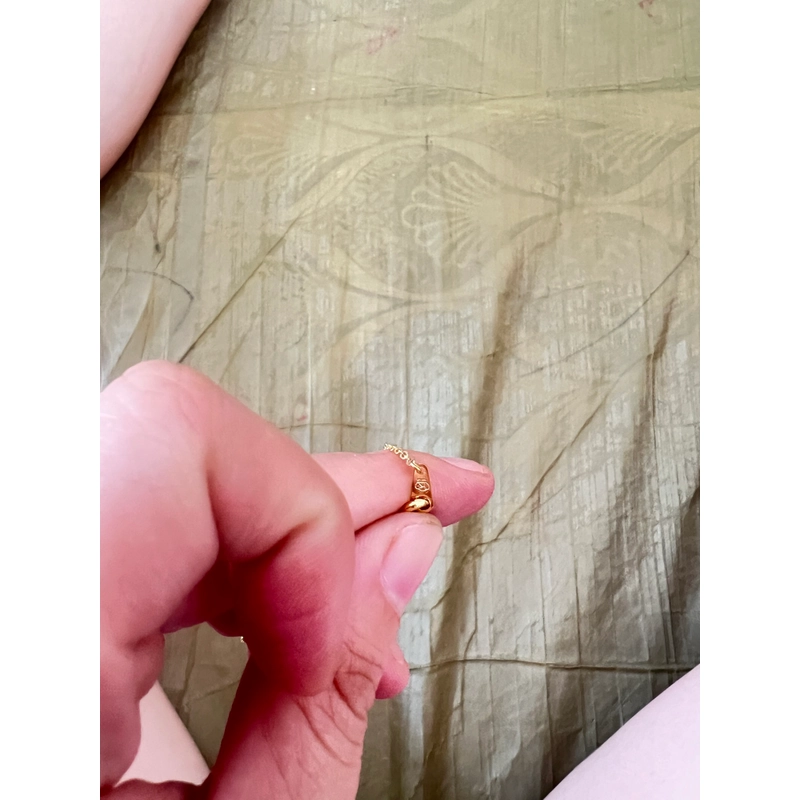 Dây chuyền nữ vàng 18k jaban 550015