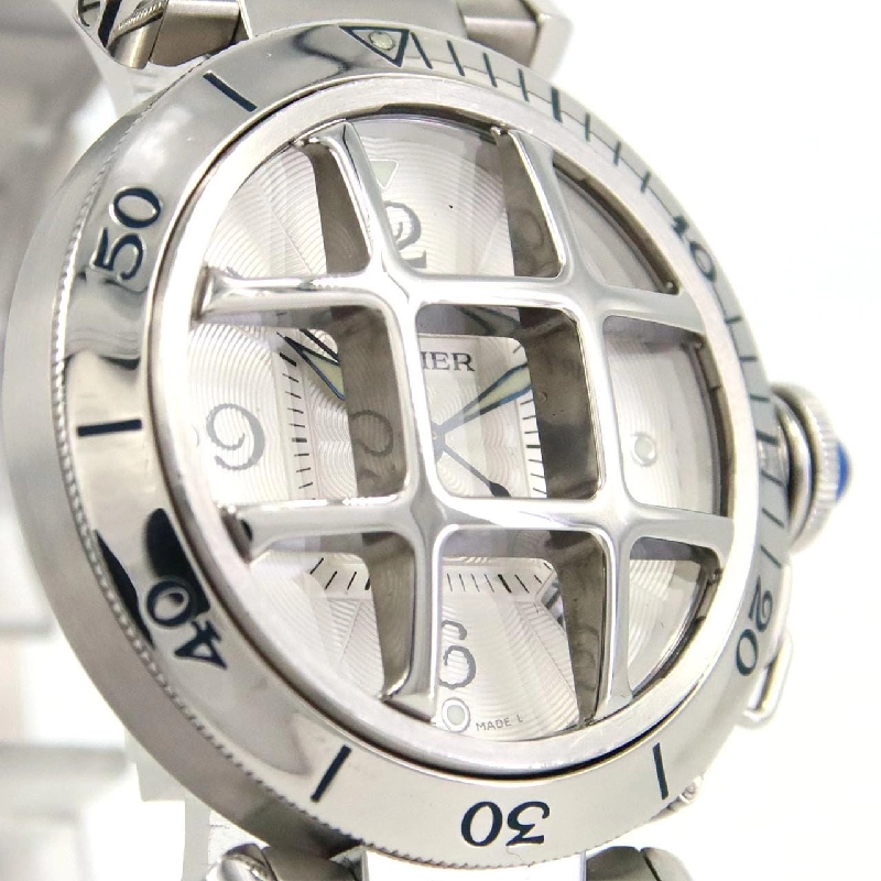 Cartier Pasha Grid Convex W31059H3 SS Automatic - Hàng hiệu Authentic 880784