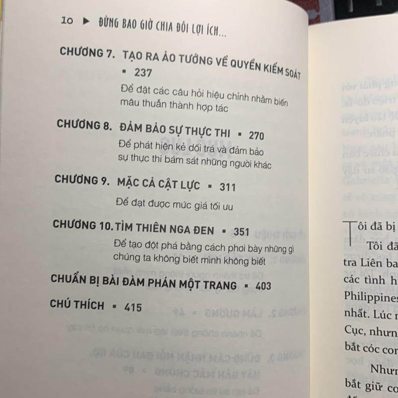 Đừng Bao Giờ Chia Đôi Lợi Ích Trong Mọi Cuộc Đàm Phán 177661
