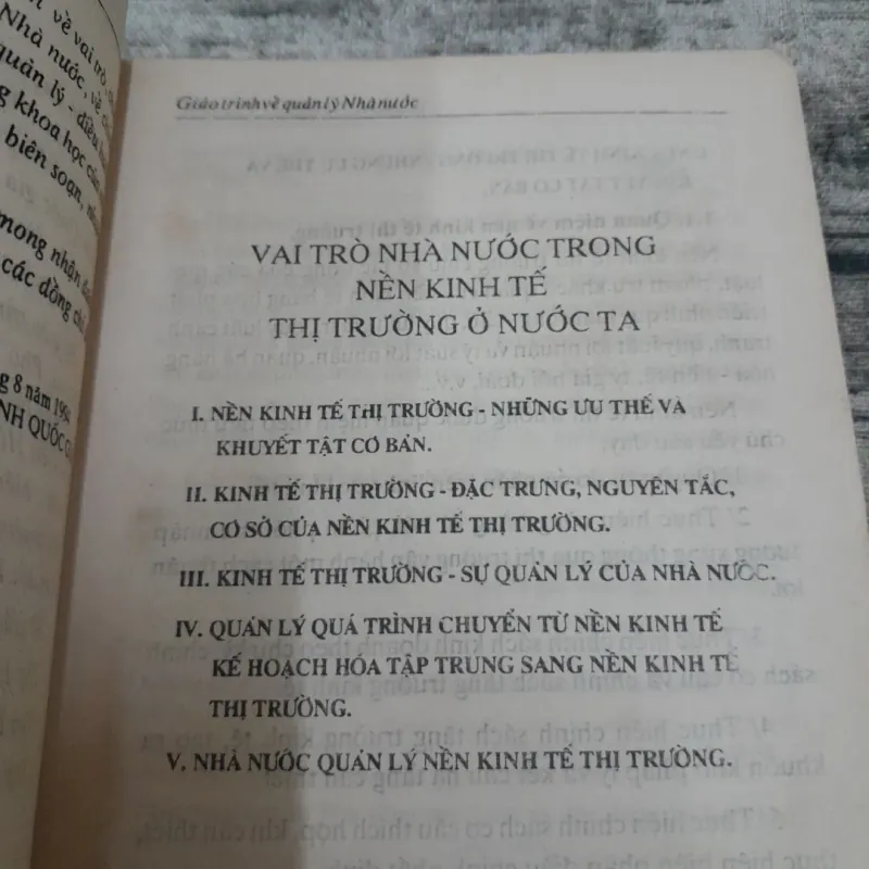Học viện hành chính QG- Giáo trình Quản lý Nhà Nước cho Ngạch chuyên viên. X bản 1994 781409