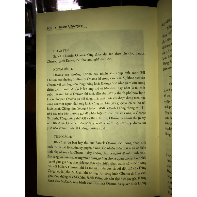 44 đời thống thống Hoa Kỳ - William A. Degregorio 736154