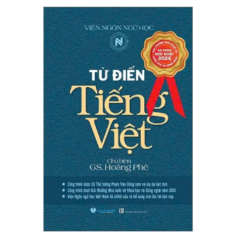 Từ Điển Tiếng Việt 2026 - GS. Hoàng Phê 281302