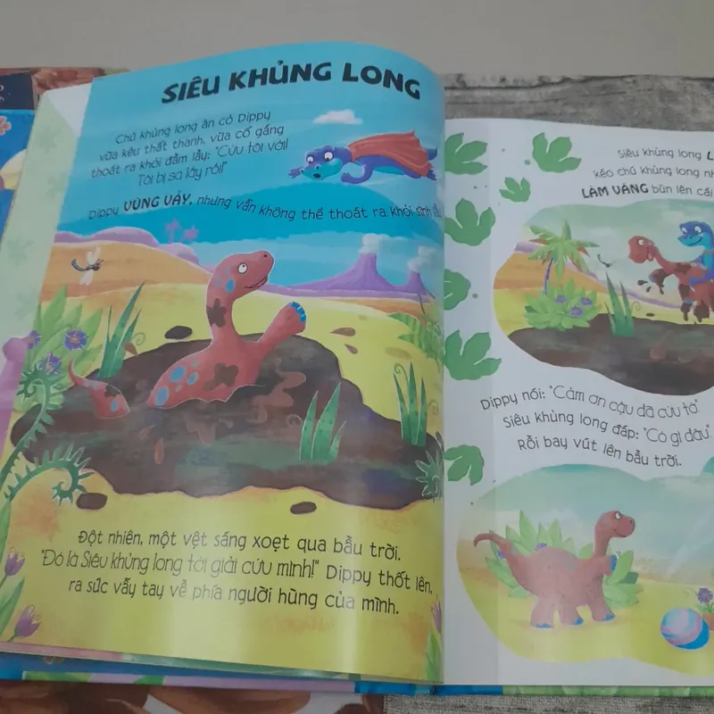 Truyện tranh màu. Câu chuyện về những nhà thám hiểm và những chú khủng long (2 quyển) 592279