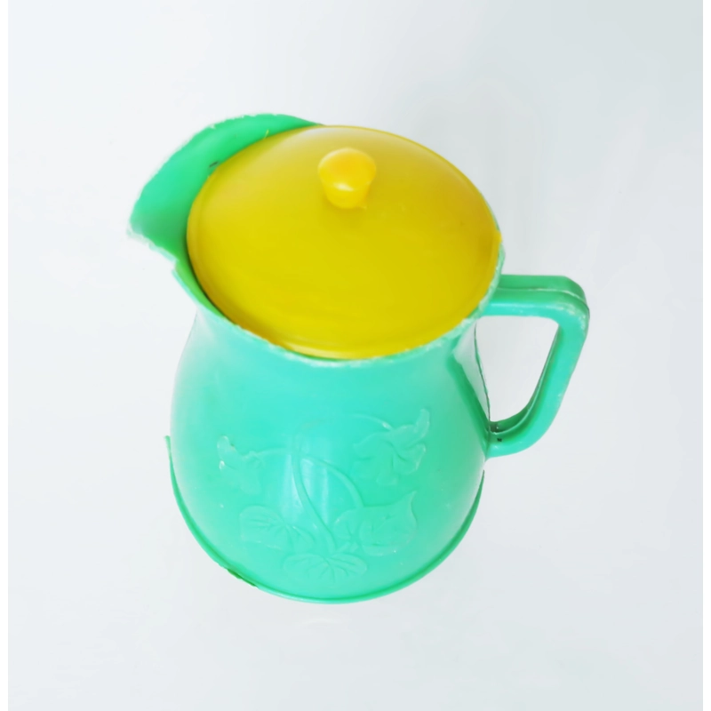 Bình trà đá nhựa mini trong bộ chơi đồ hàng xưa phiên bản tuổi thơ 9x 454972
