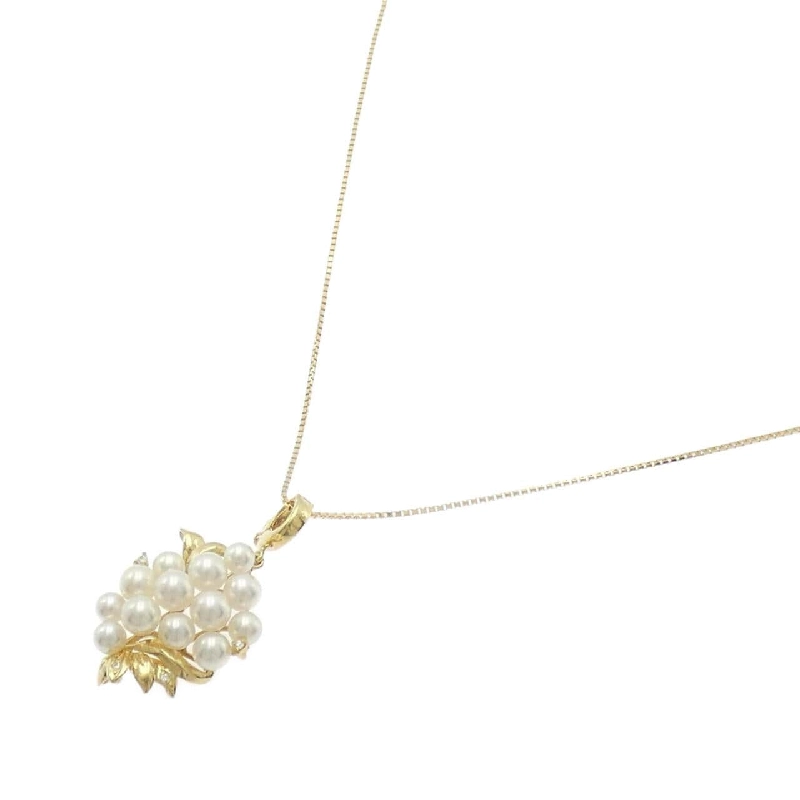 K18YG Ngọc trai Akoya Dây chuyền - Hàng hiệu Chính hãng 856474