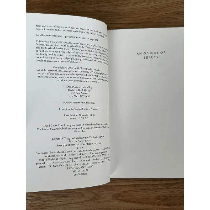 An Object of Beauty - Steve Martin 783031