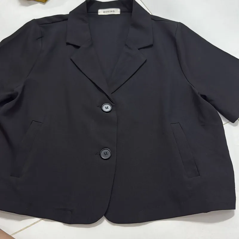 Áo giả vest lững màu đen 740961