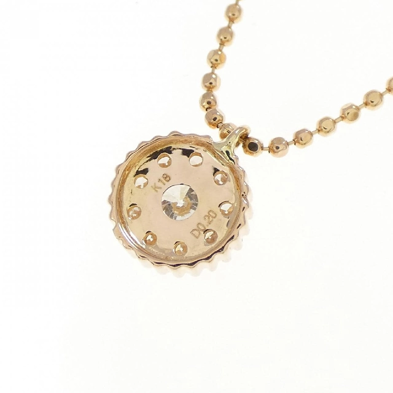 K18PG Dây chuyền kim cương 1.40CT - Hàng hiệu Chính hãng 861154