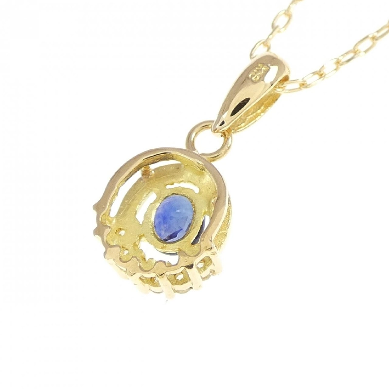 K18YG Sapphire Necklace - Hàng hiệu Authentic 866461