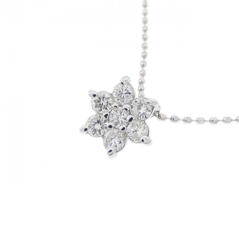 Dây chuyền kim cương K18WG 0.2CT - Hàng hiệu Chính hãng 863804