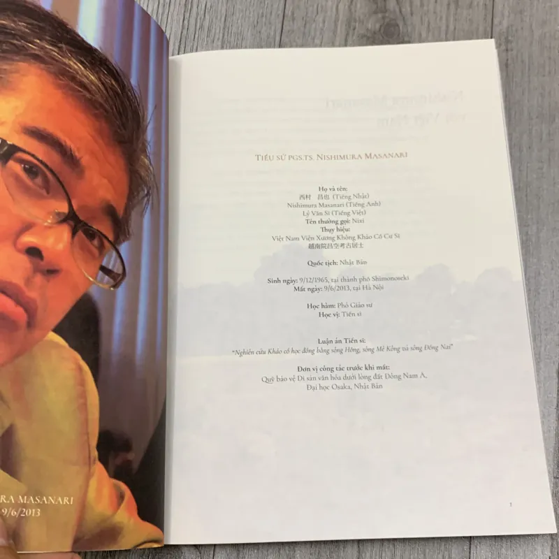 Nishimura masanari người bạn của khảo cổ học việt nam. 8a1 757017