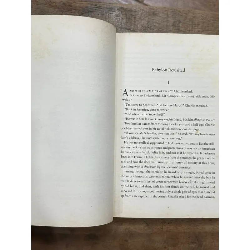 Babylon Revisited - F. Scott Fitzgerald 729083