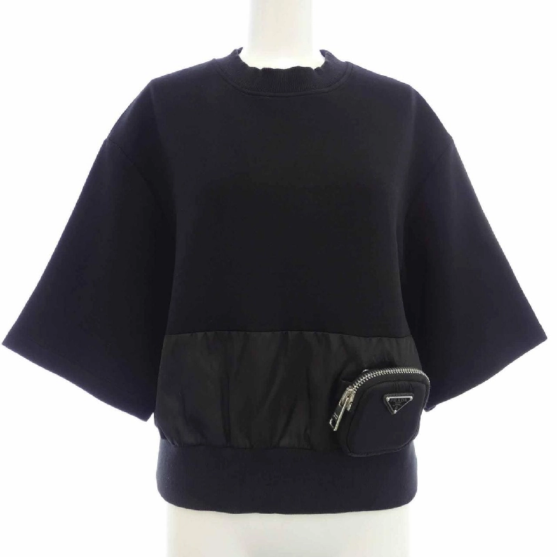 Áo thun logo tam giác PRADA 135685 S202 1XQE 629151