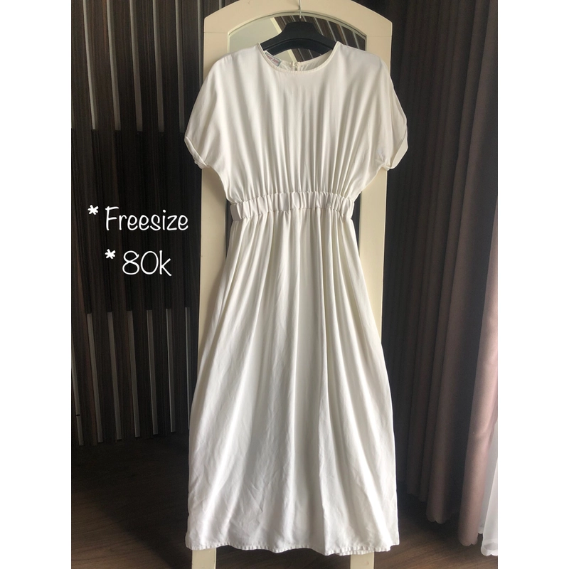 Đầm trắng tiểu thư freesize 493279