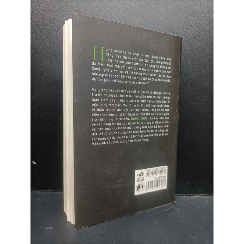[Phiên Chợ Sách Cũ] Homo Deus Lược sử tương lai cuối trang, nhăn gáy bung 2020 2303 419654
