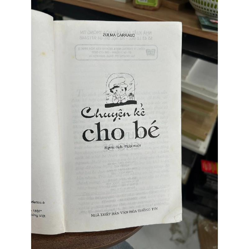 Chuyện Kể Cho Bé - ZULMA CARRAUD 934362