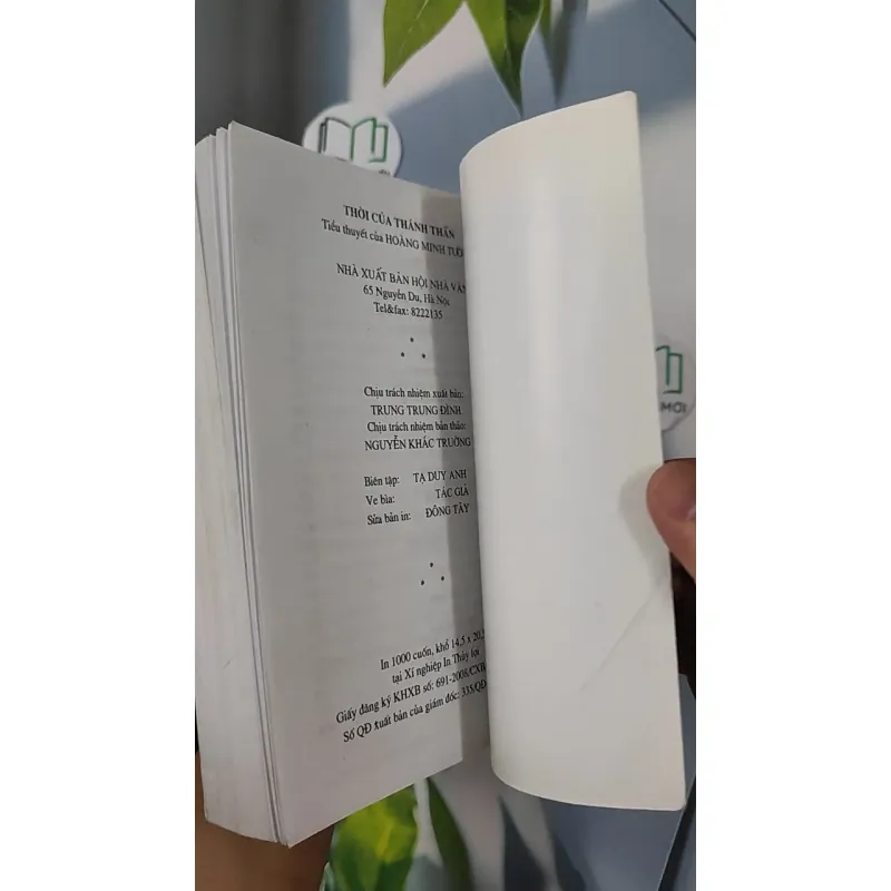 [MIỄN PHÍ BỌC SÁCH] Thời Của Thánh Thần - Hoàng Minh Tường 798372