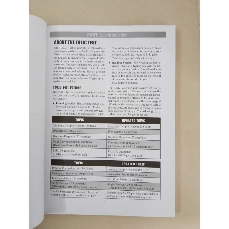 New TOEIC LC - 5 Actual Tests 675031