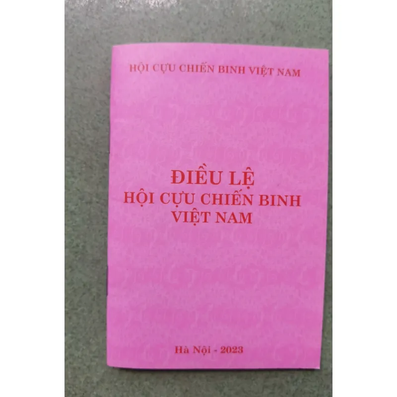 [Sách chính trị] Điều lệ hội cựu chiến binh Việt Nam 1021668