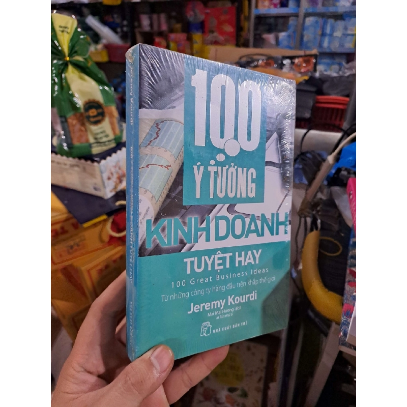 100 Ý Tưởng Kinh Doanh Tuyệt Hay - Jeremy Kourdi - mới 90% seal - KINH TẾ - TÀI CHÍNH - CHỨNG KHOÁN - HMT3012 750039