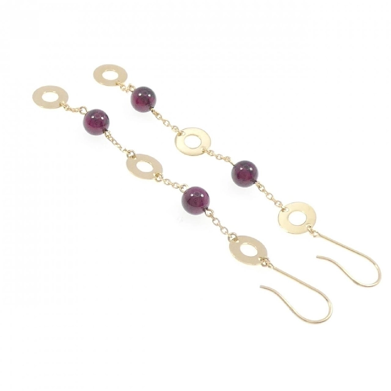 K18YG Garnet Bông tai - Hàng hiệu Chính hãng 866371