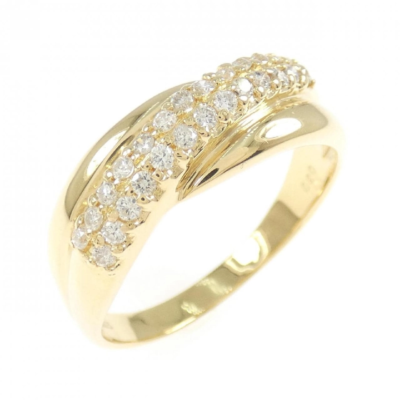 Nhẫn kim cương K18YG 0.30CT - Hàng hiệu Authentic 846525