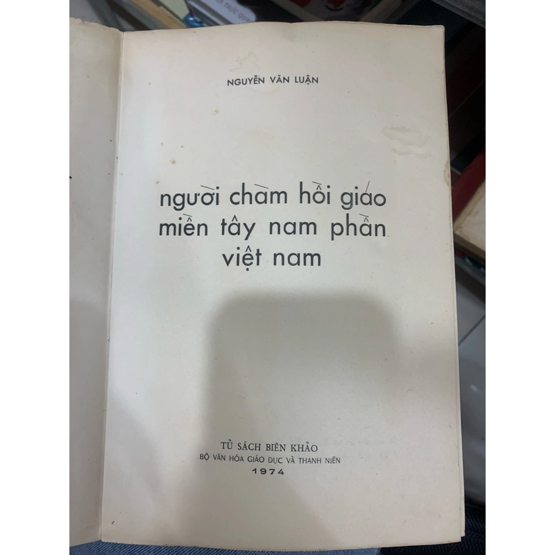 NGƯỜI CHÀM HỒI - GIÁO MIỀN TÂY NAM - PHẦN VIỆT - NAM 279541