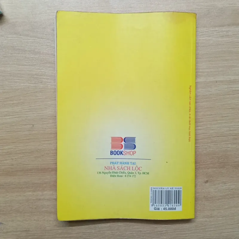 Sách Nguyên Lý Kế Toán (2004) 927850