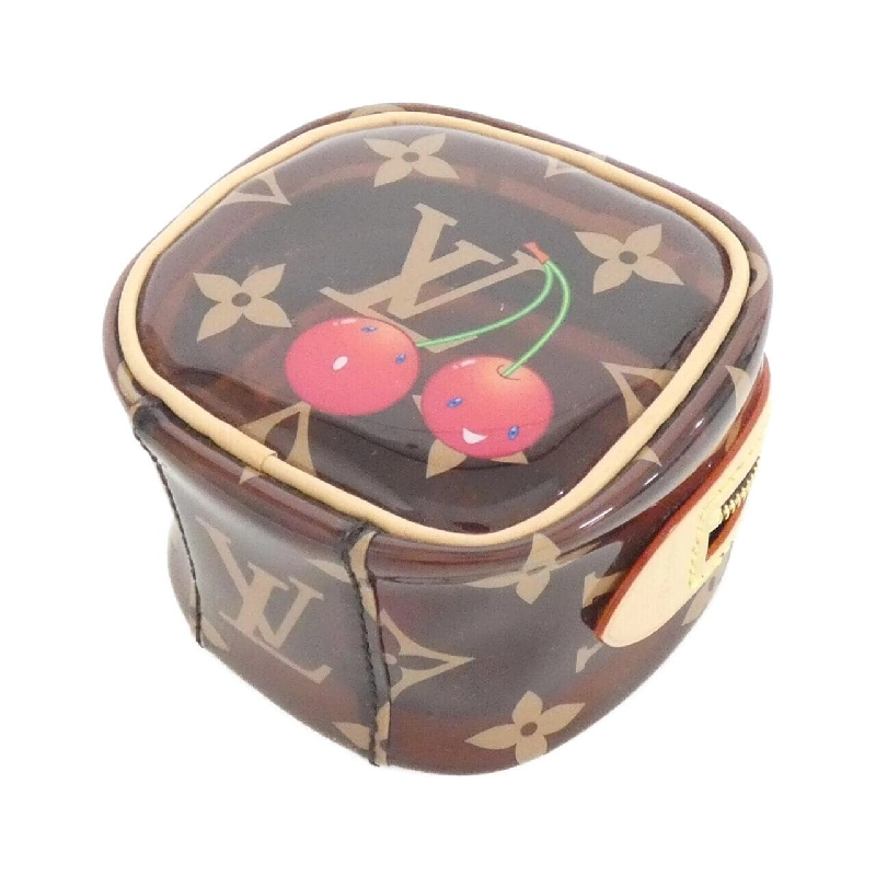Ví tiền Louis Vuitton Monogram Cherry (LV X TM) Porte Monnaie Cube M14943 620953