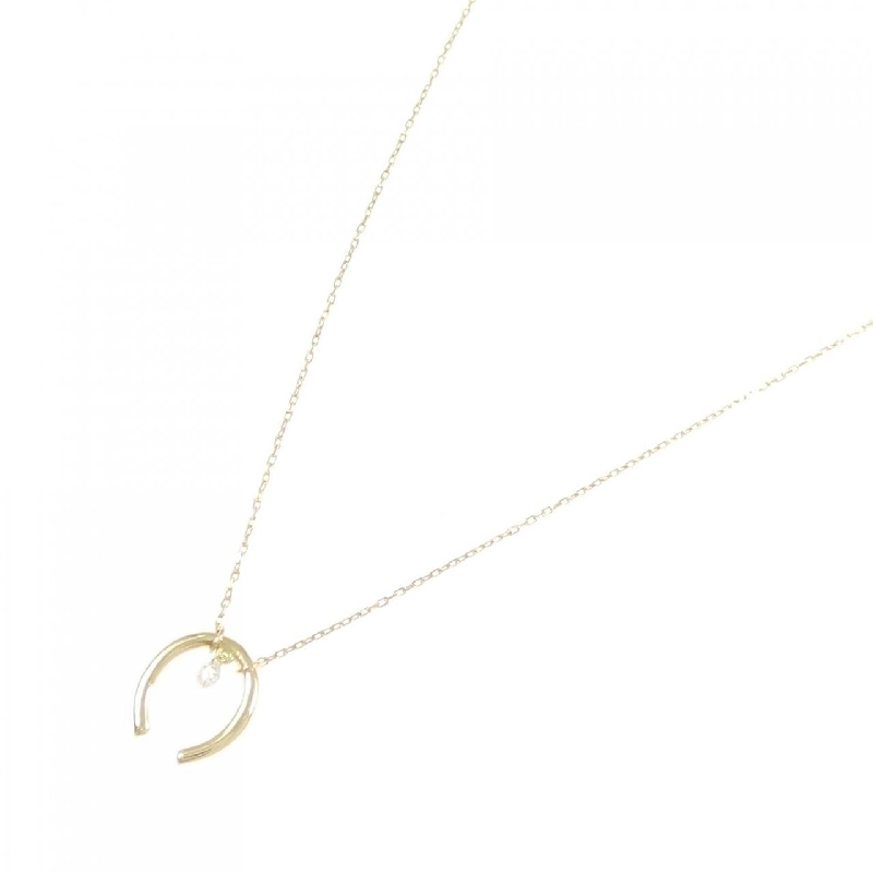 K18YG Dây chuyền kim cương - Hàng hiệu Authentic 858663