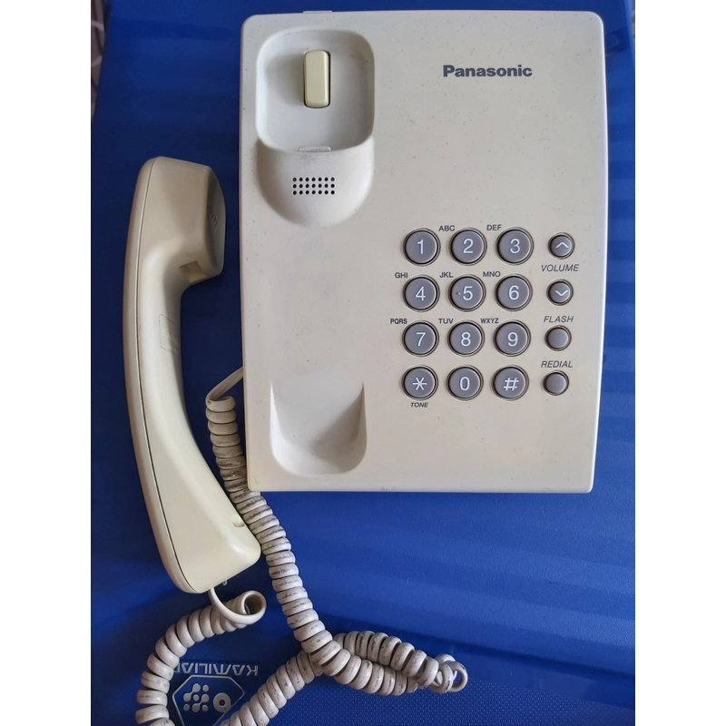 Thanh lý điện thoại bàn Panasonic KT-TS500MX cũ 98% màu trắng 533875