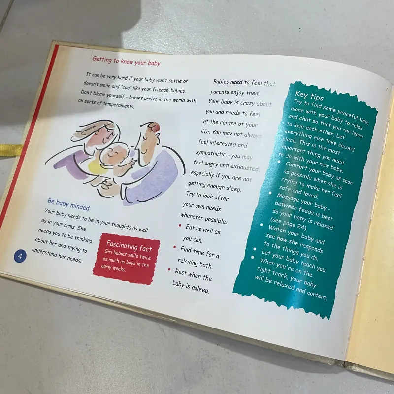 NGOẠI VĂN tiếng anh trẻ em : Baby’s First Year - nhật kí đầu đời của con - sách kinh điển 1027841