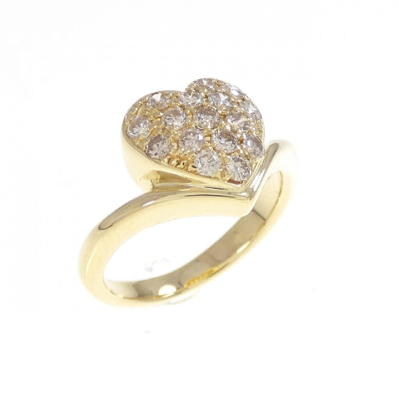 Nhẫn hồng ngọc hình trái tim K18YG - 0.30CT - Hàng hiệu Authentic 849934