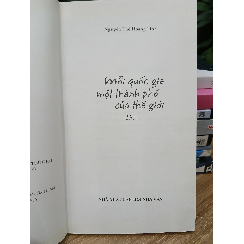 Mỗi quốc gia một thành phố – Nguyễn Thị Hoàng Linh 781966