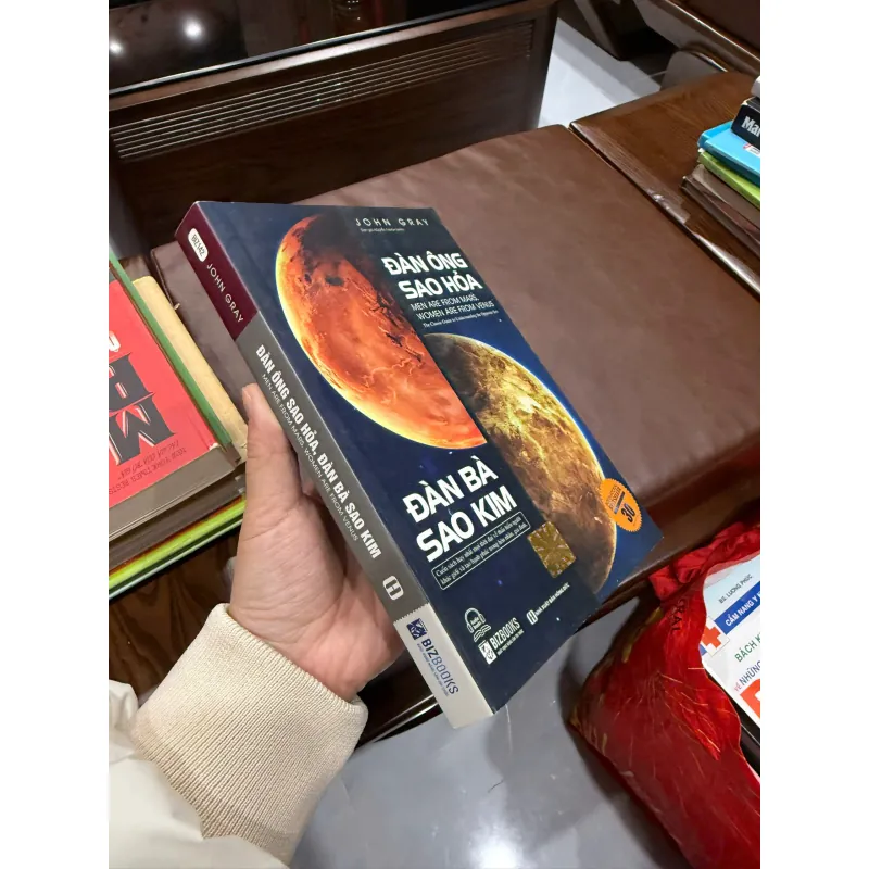 Đàn Ông Sao Hỏa Đàn Bà Sao Kim – John Gray | Sách tâm lý tình yêu bán chạy- K3 1010300