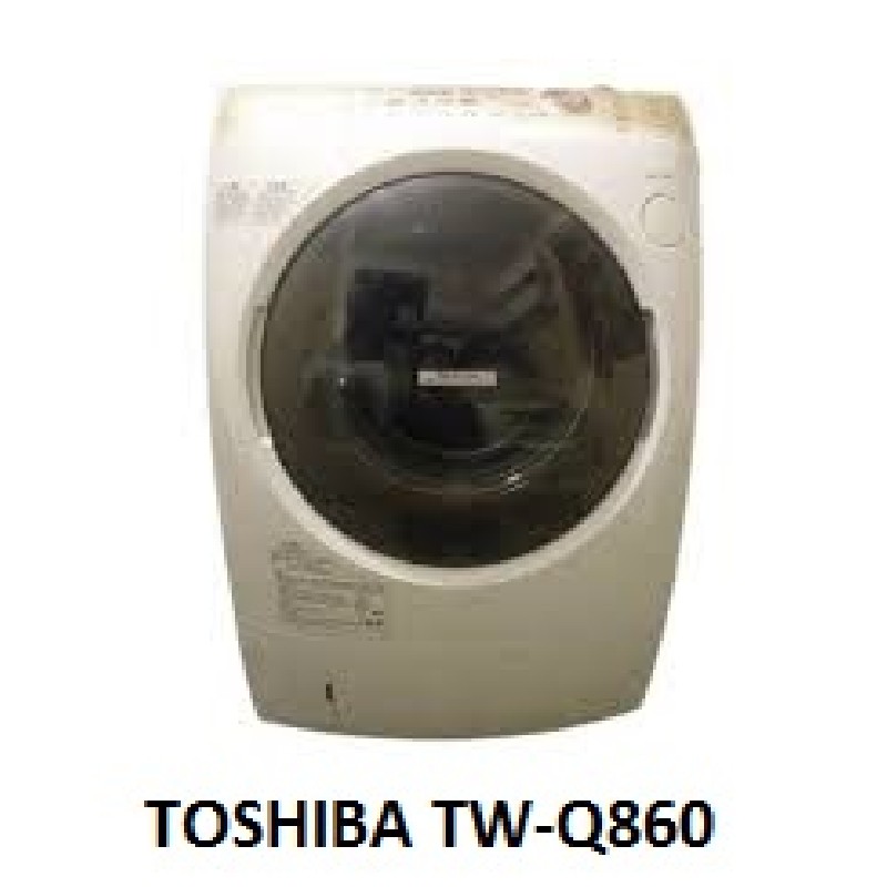 (Used 90%) Máy giặt sấy block Toshiba TW Q860 giặt 9 kg sấy 6 kg 56309