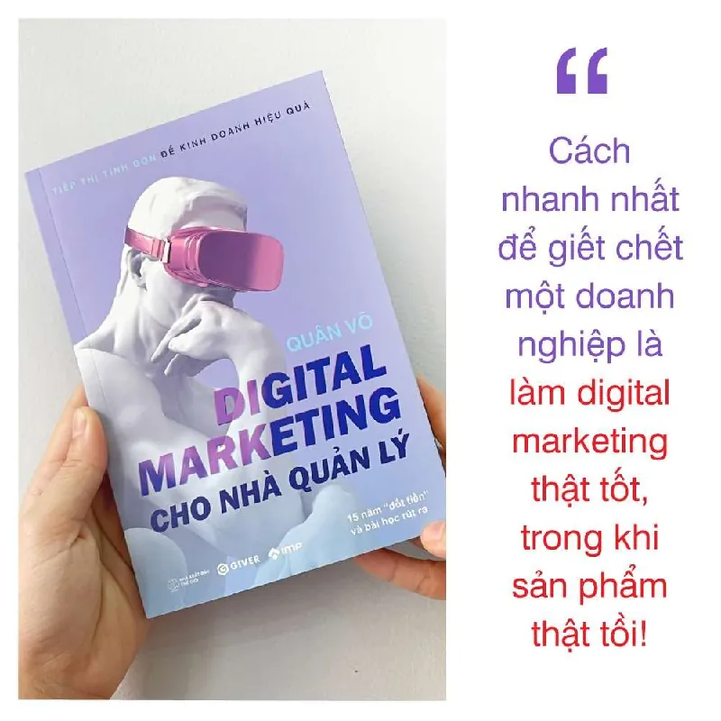 Digital Marketing Cho Nhà Quản Lý - Quân Võ - GIVER BOOKS - MARKETING KINH DOANH 595441
