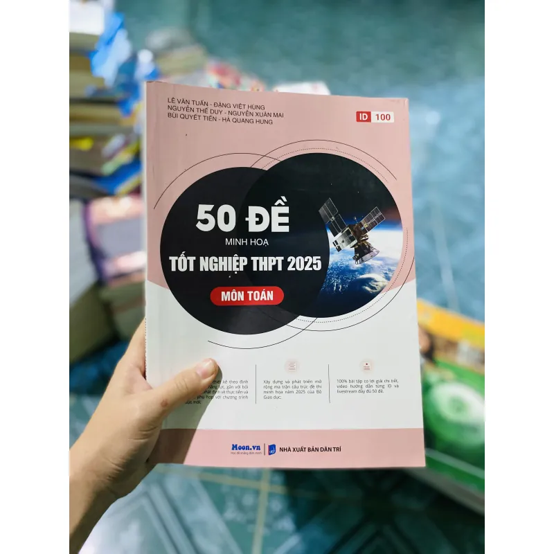 50 Đề Minh Họa Môn Toán Học TNPT 2025 752283