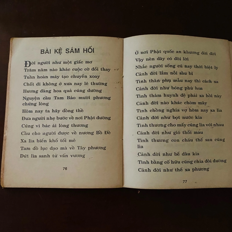 Tuyển tập các bài sám  469706