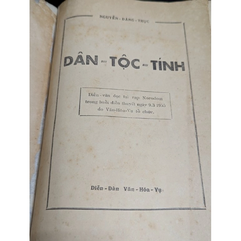 Dân tộc tính - Nguyễn Đăng Thục 465983