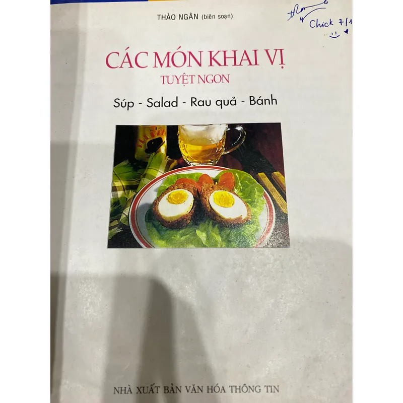SÁCH DẠY NẤU ĂN CÁC MÓN KHAI VỊ**TẶNG QUÀ 0Đ**MUA CÙNG SP KHÁC ĐỂ FREESHIP 605971