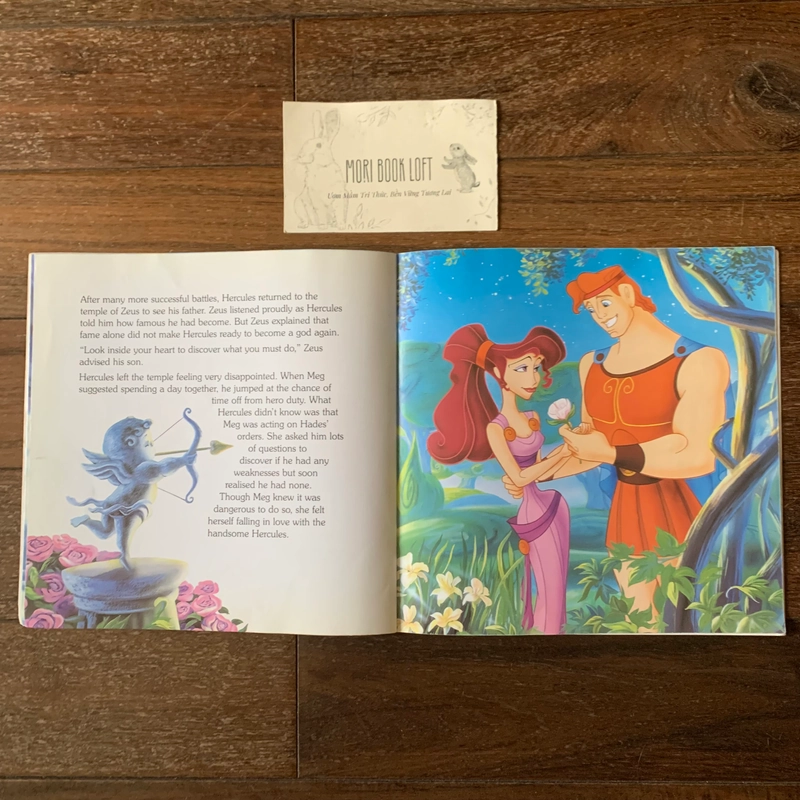Sách ngoại văn Hercule, Used, Disney Book 532099