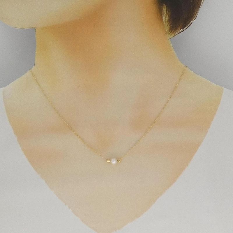 K18YG Chuỗi ngọc trai Akoya 5.0mm - Hàng hiệu Chính hãng 857688