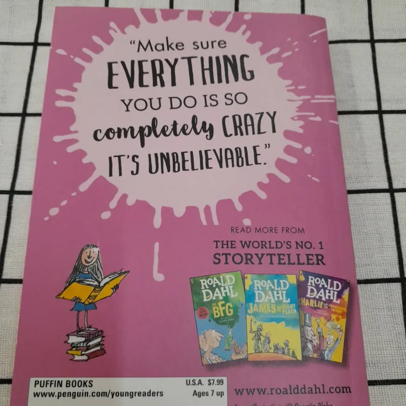 Ngoại văn Anh_ Roald Dald. MATILDA Illust. by Quentin. Puffin book.  786578