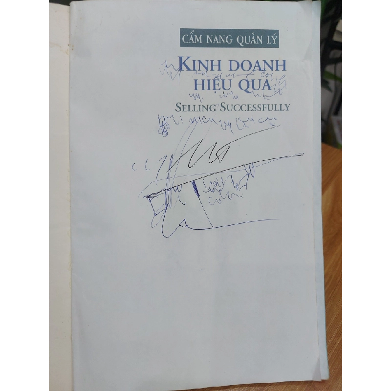 Cẩm Nang Quản Lý Hiệu Quả - Kinh Doanh Hiệu Quả 551199