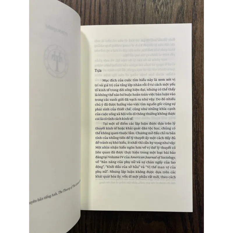 Lý thuyết tầng lớp nhàn rỗi - Thorstein Veblen, Anh Hoa dịch 939092