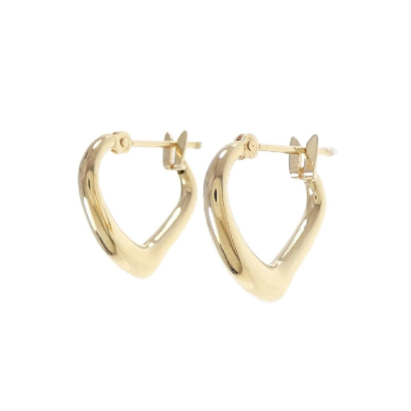 K18YG Bông tai hình trái tim - Hàng hiệu Chính hãng 868253